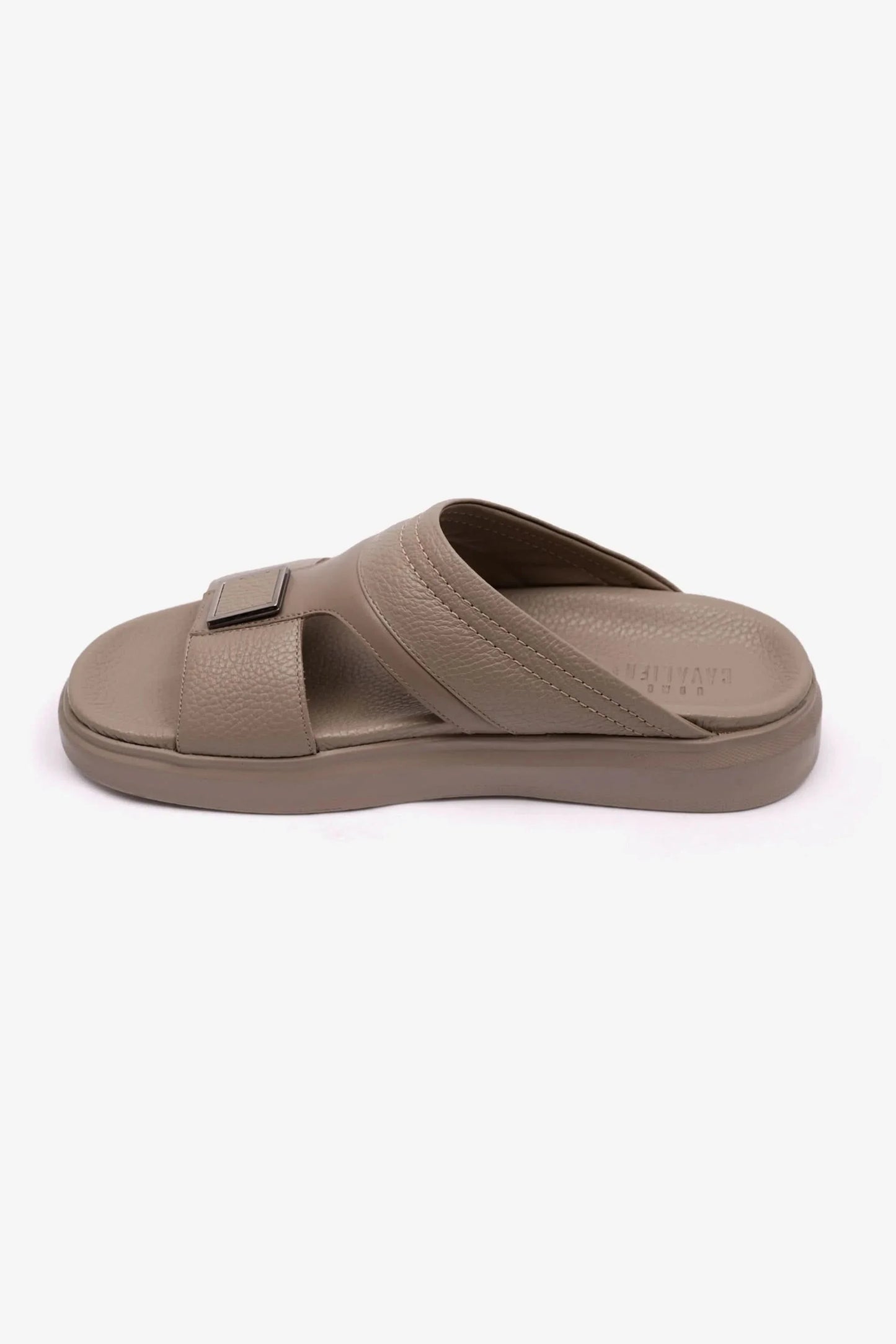 Cavalier Uomo Men's Wide Fitting Leather Arabic Sandals Sand MSDCVBOL01