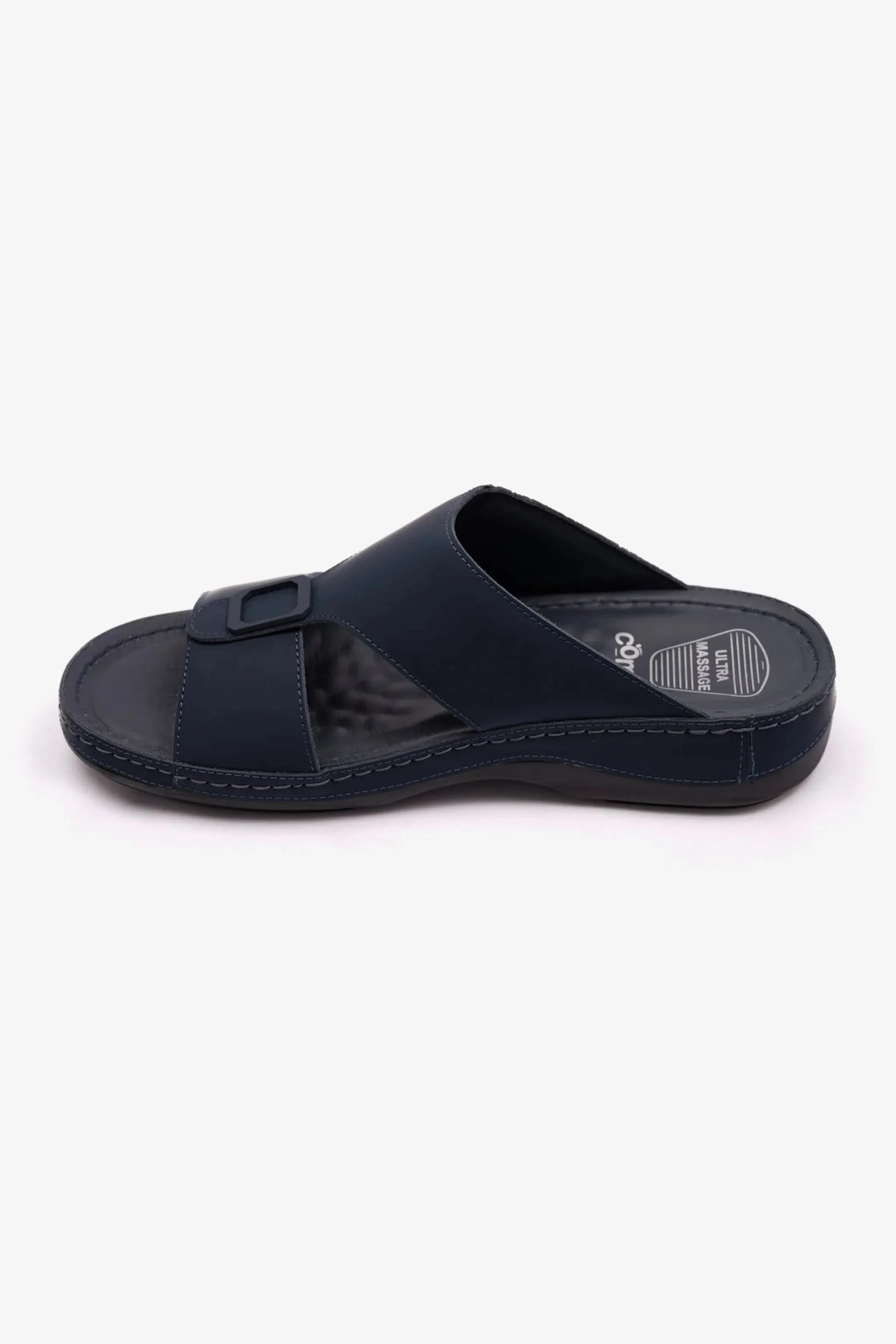 Comfort Plus Men's Stylish Trim Sandals Navy MSDCP7706