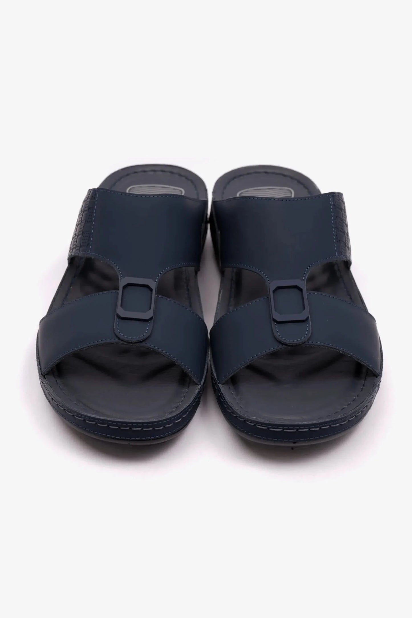 Comfort Plus Men's Stylish Trim Sandals Navy MSDCP7706
