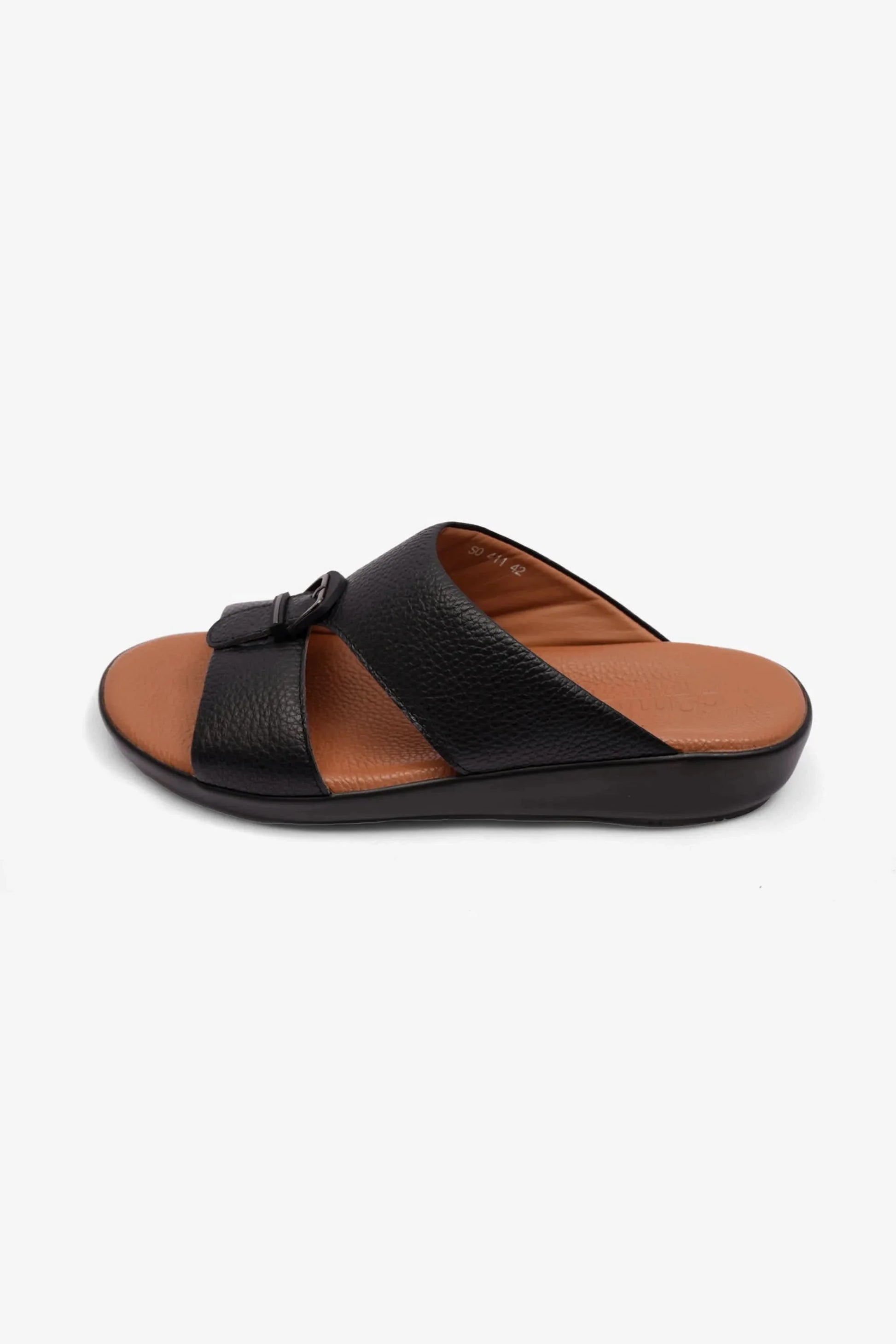 Comfort Plus Men's Flexible Outsole Sandals Black SO411