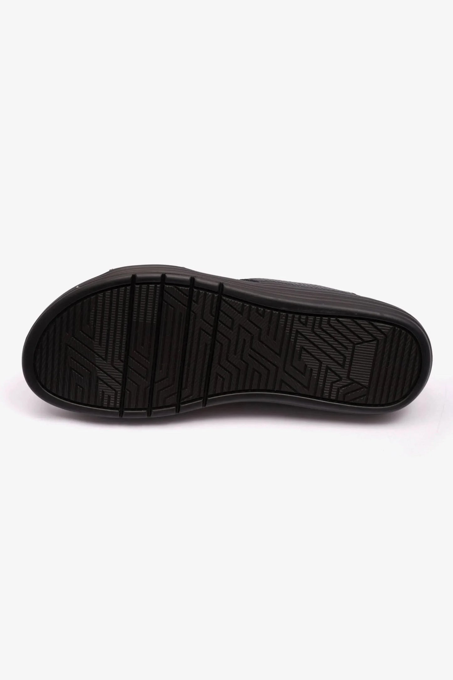 Comfort Plus Men's Soft Milled Arabic Sandals Black MSDCPFAR604