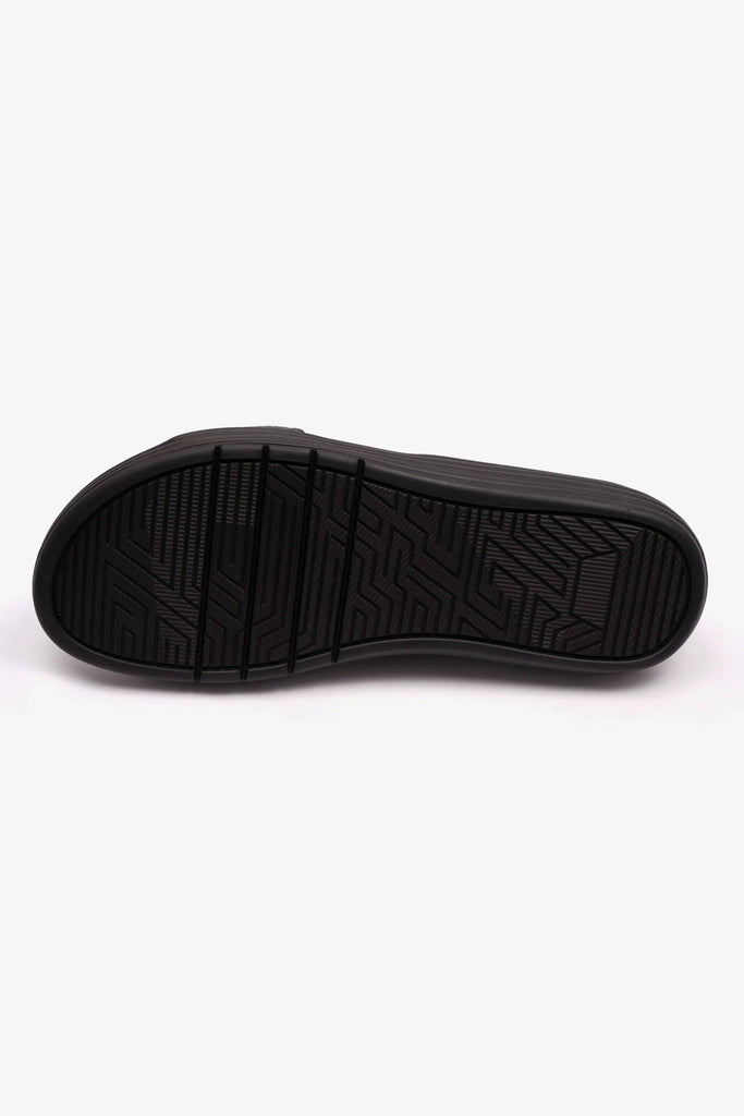 CLASSIC TRIM COMFORT PLUS MENS SANDALS FAR BLACK - Seventy7
