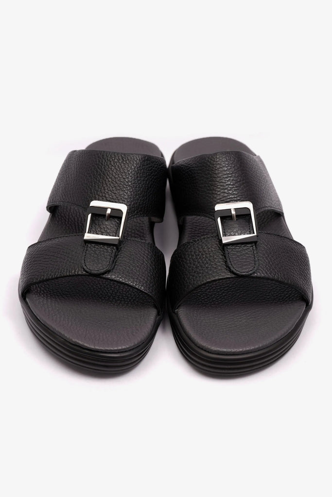 CLASSIC TRIM COMFORT PLUS MENS SANDALS FAR BLACK - Seventy7