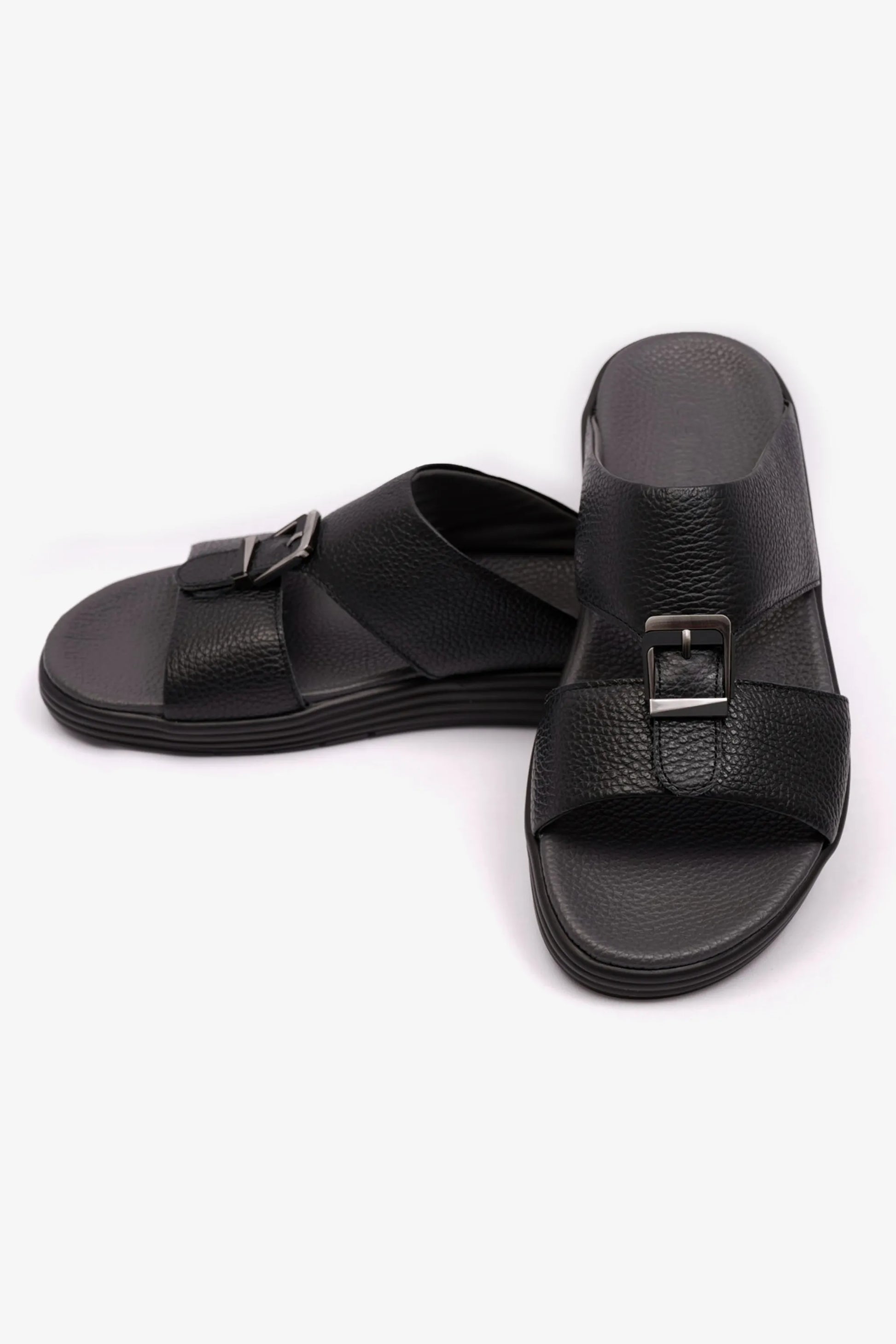 CLASSIC TRIM COMFORT PLUS MENS SANDALS FAR BLACK - Seventy7
