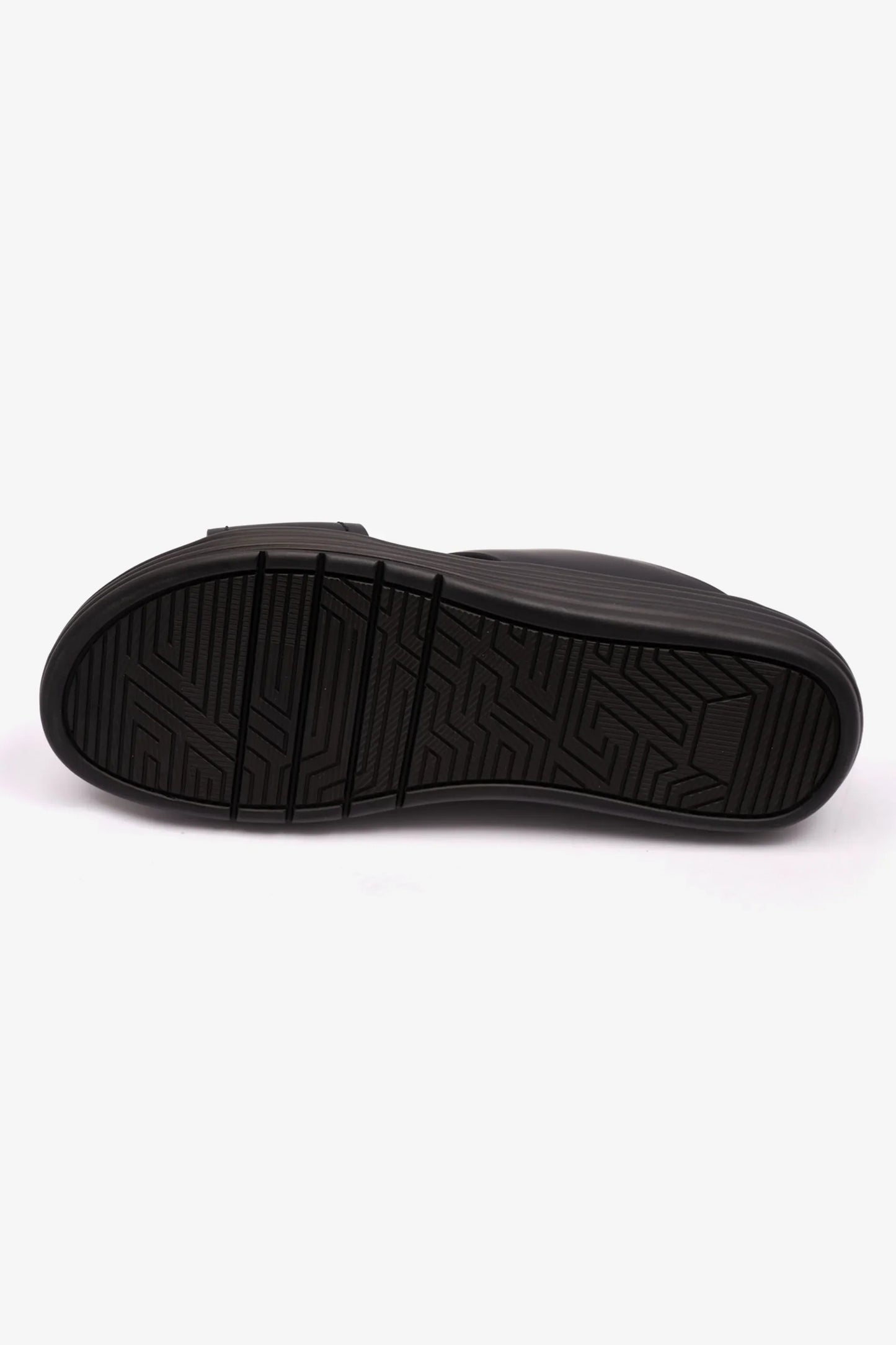 Cavalier Uomo Men's Stylish Trim Arabic Sandals Black MSDCPFAR602