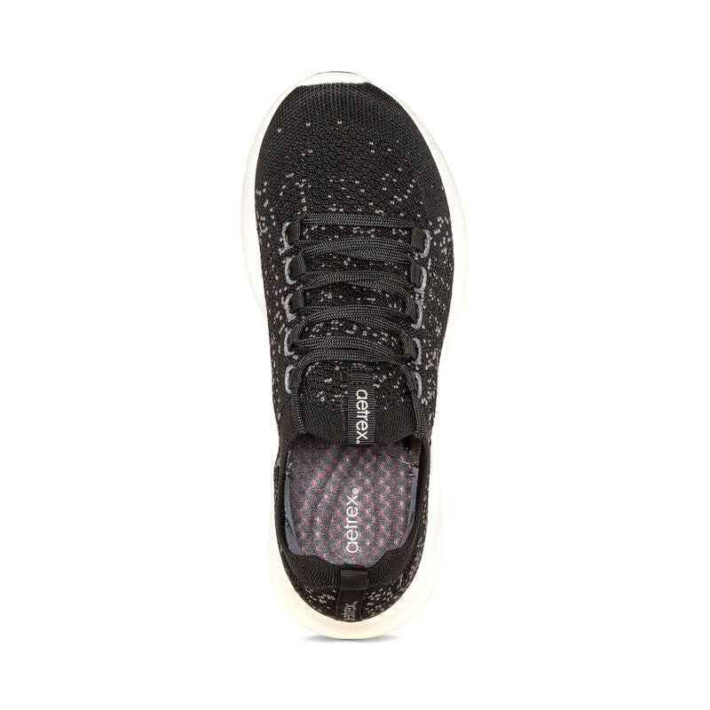 Carly Arch Support Sneakers Black White - Sole Therapy
