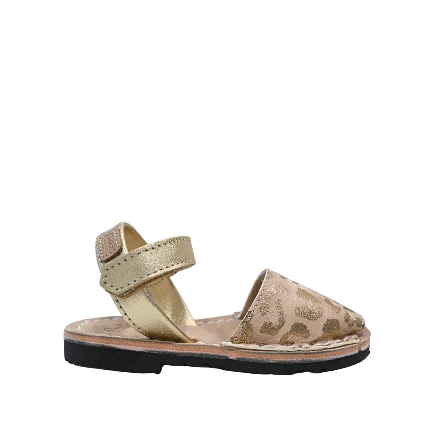 CASTELL IKER  LEOPARDINO KIDS SANDAL TAUPE