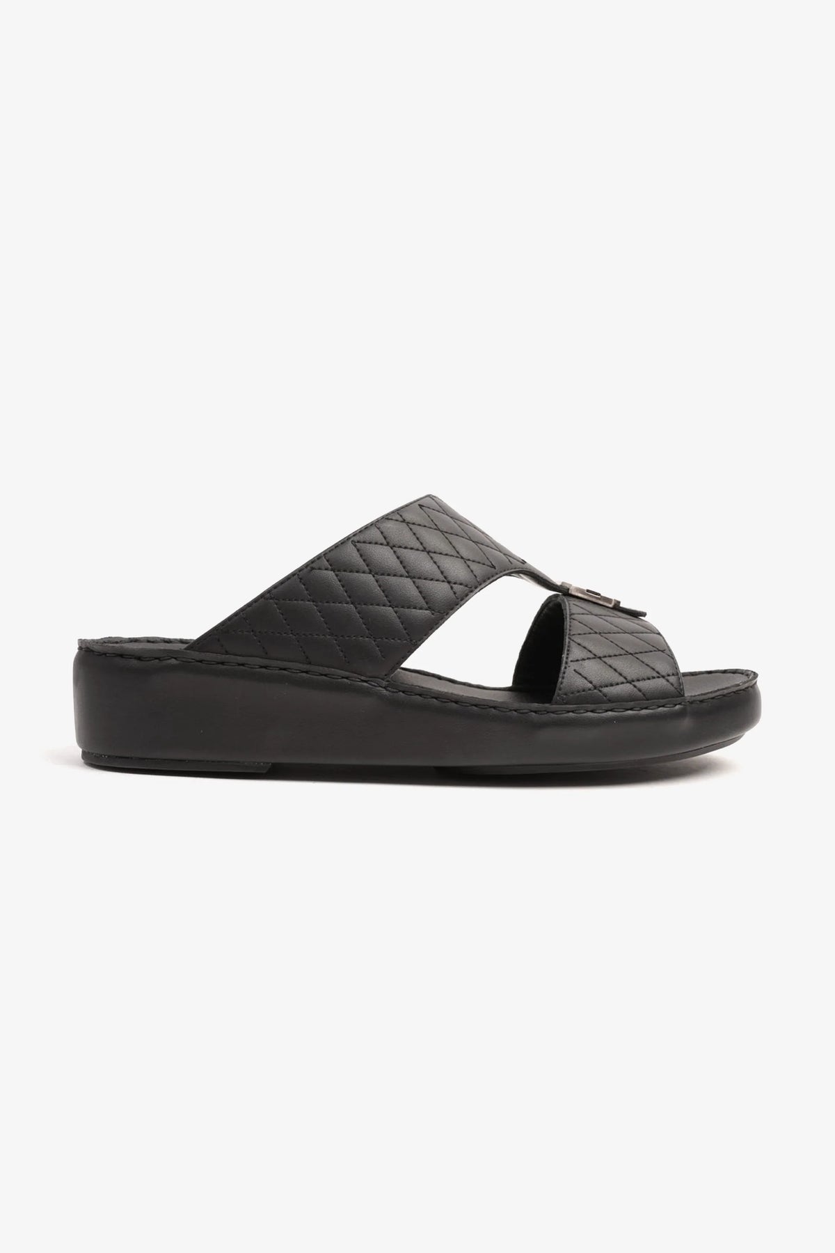 Cavalier Uomo Men's Arabic Sandals Black CV1105 - Sole Therapy