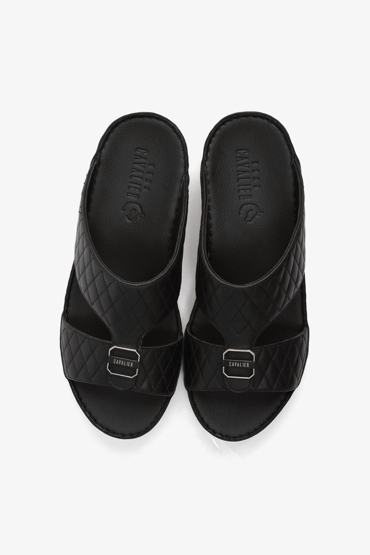 Cavalier Uomo Men's Arabic Sandals Black CV1105 - Sole Therapy