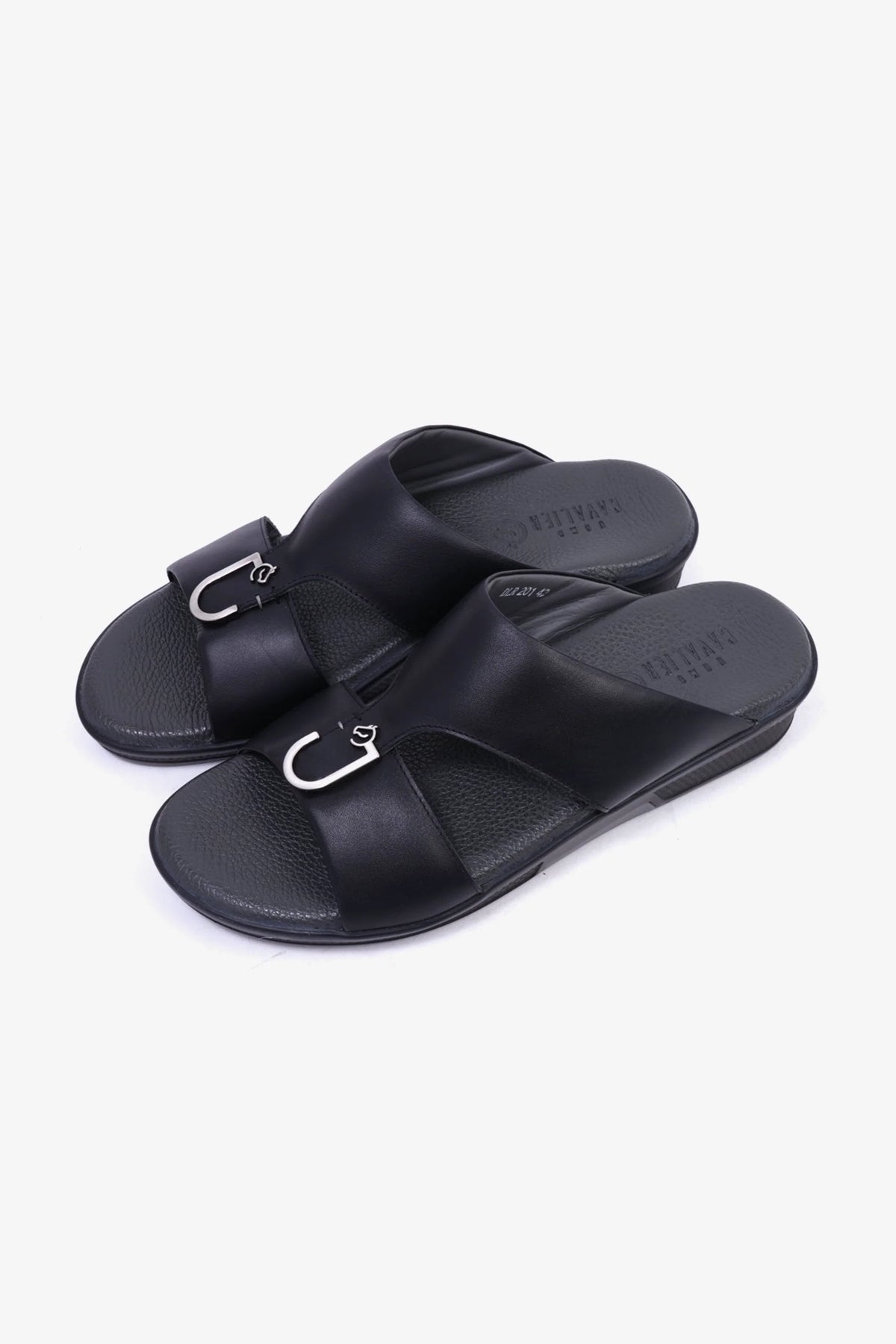 Cavalier Uomo Men's Arabic Sandals Black MSDCVDLR201 - Sole Therapy