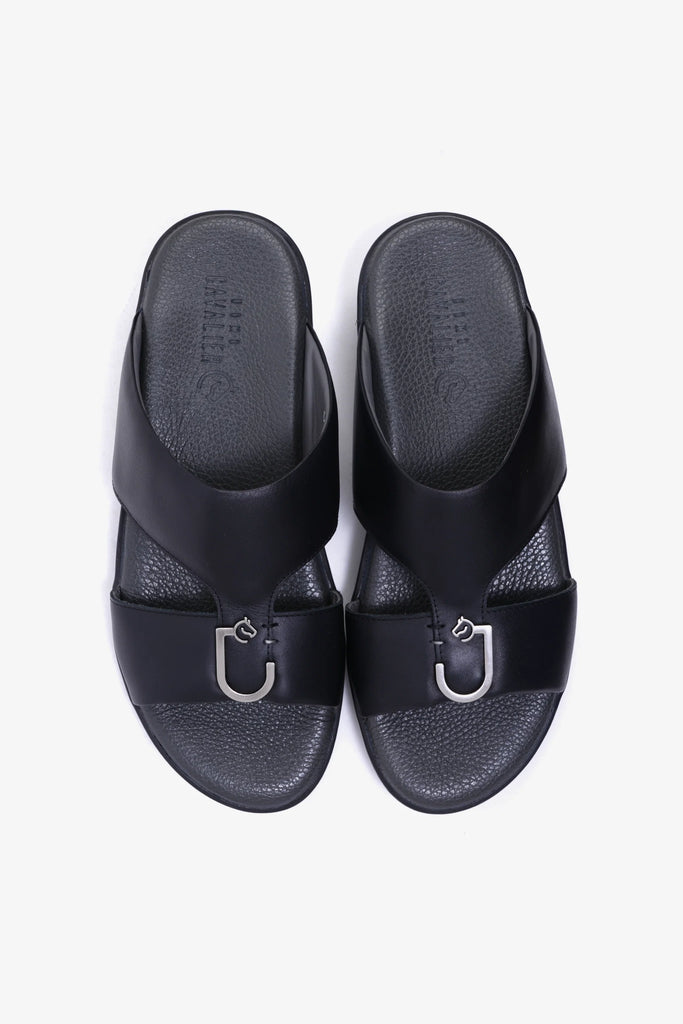 Cavalier Uomo Men's Arabic Sandals Black MSDCVDLR201 - Sole Therapy