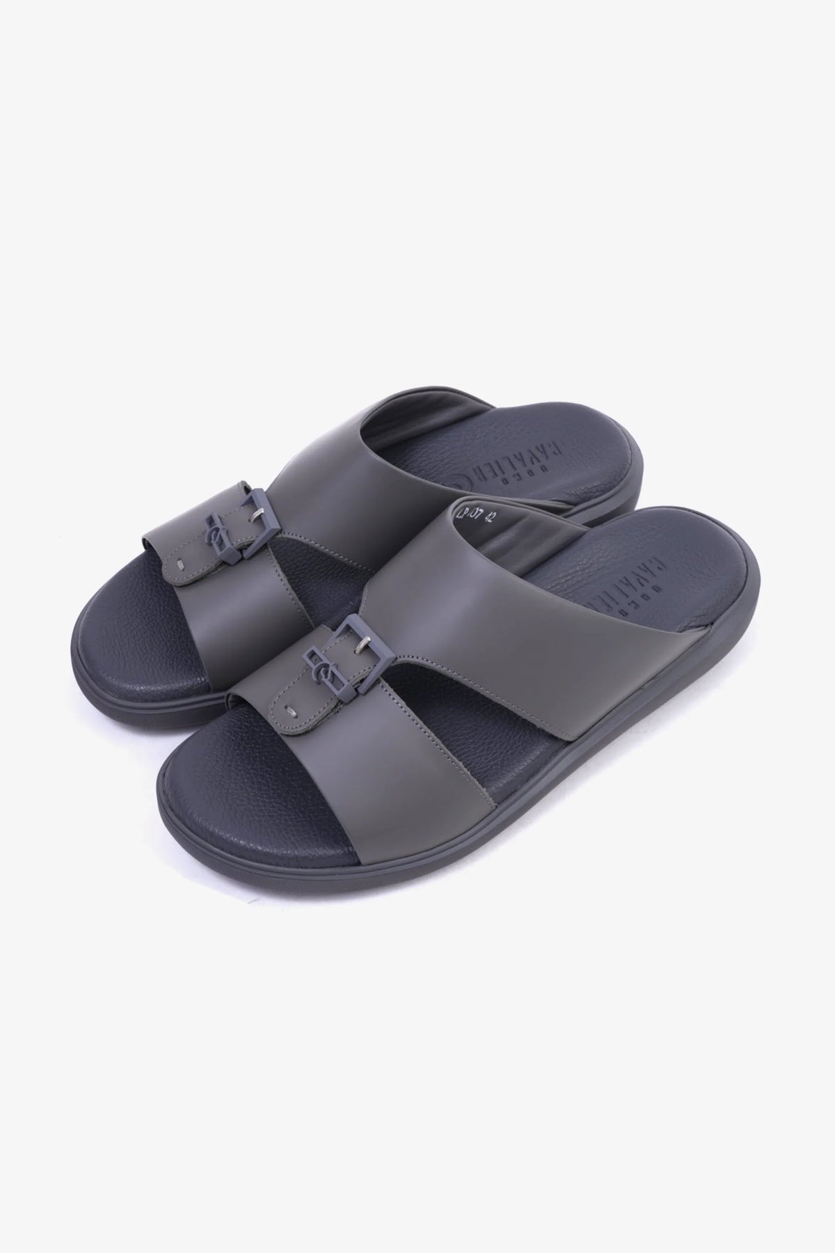 Cavalier Uomo Men's Arabic Sandals Grey MSDCVALP107 - Sole Therapy