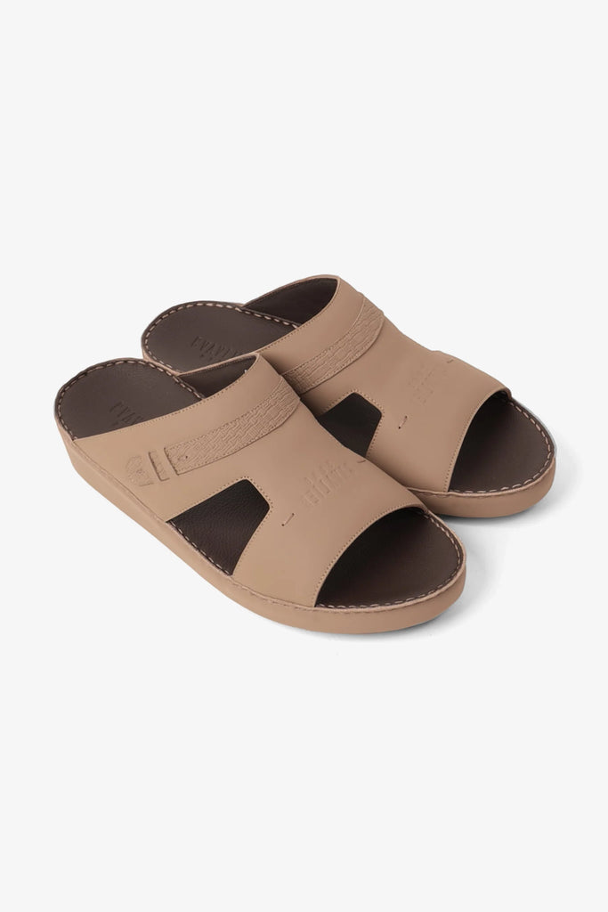 Cavalier Uomo Men's Arabic Sandals Stone MSDCV1109 - Sole Therapy