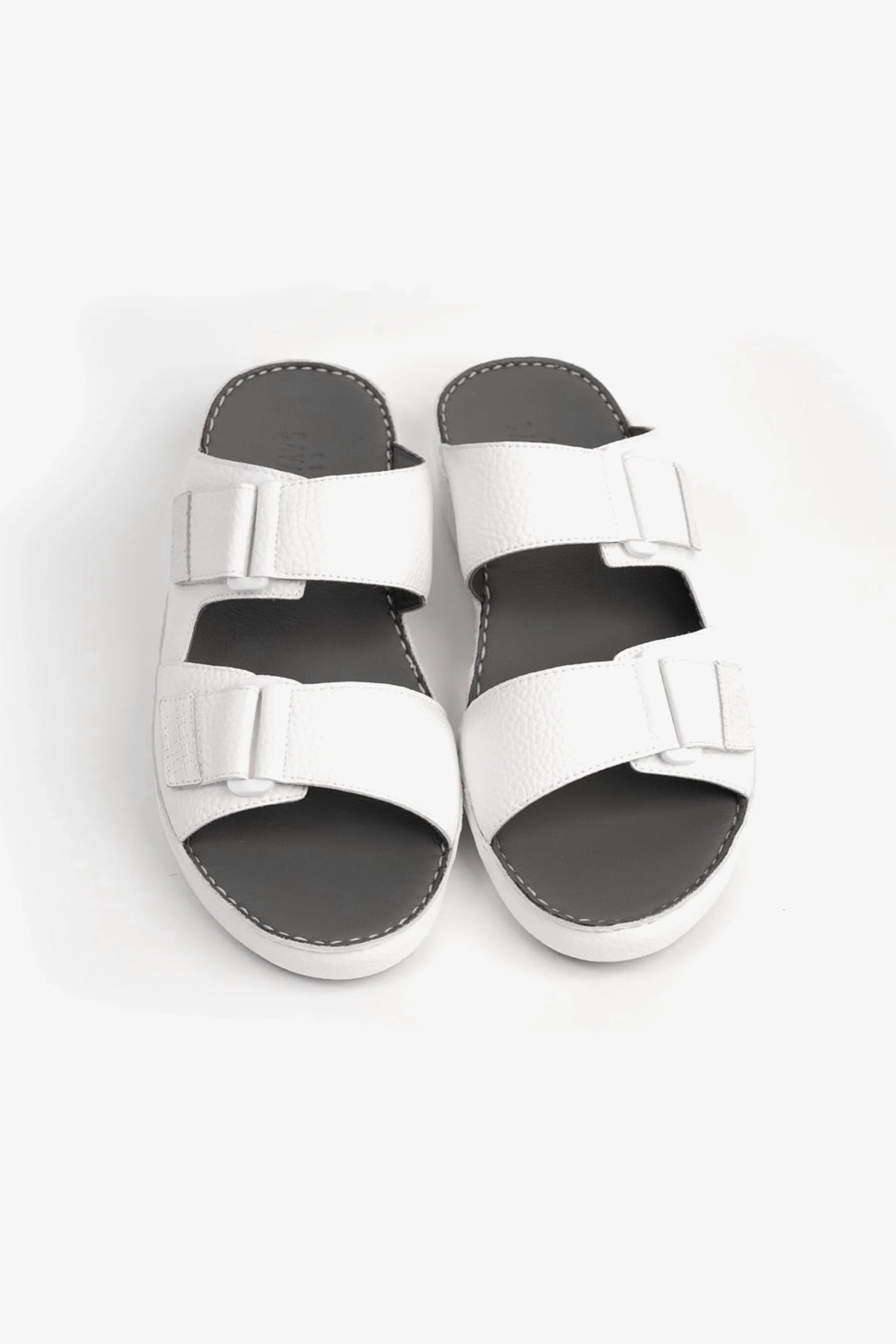 Cavalier Uomo Men's Arabic Sandals White MSDCV1107 - Sole Therapy