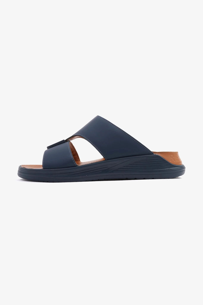 Cavalier Uomo Men's Classic Arabic Sandals Navy MSDCVSUN507 - Sole Therapy