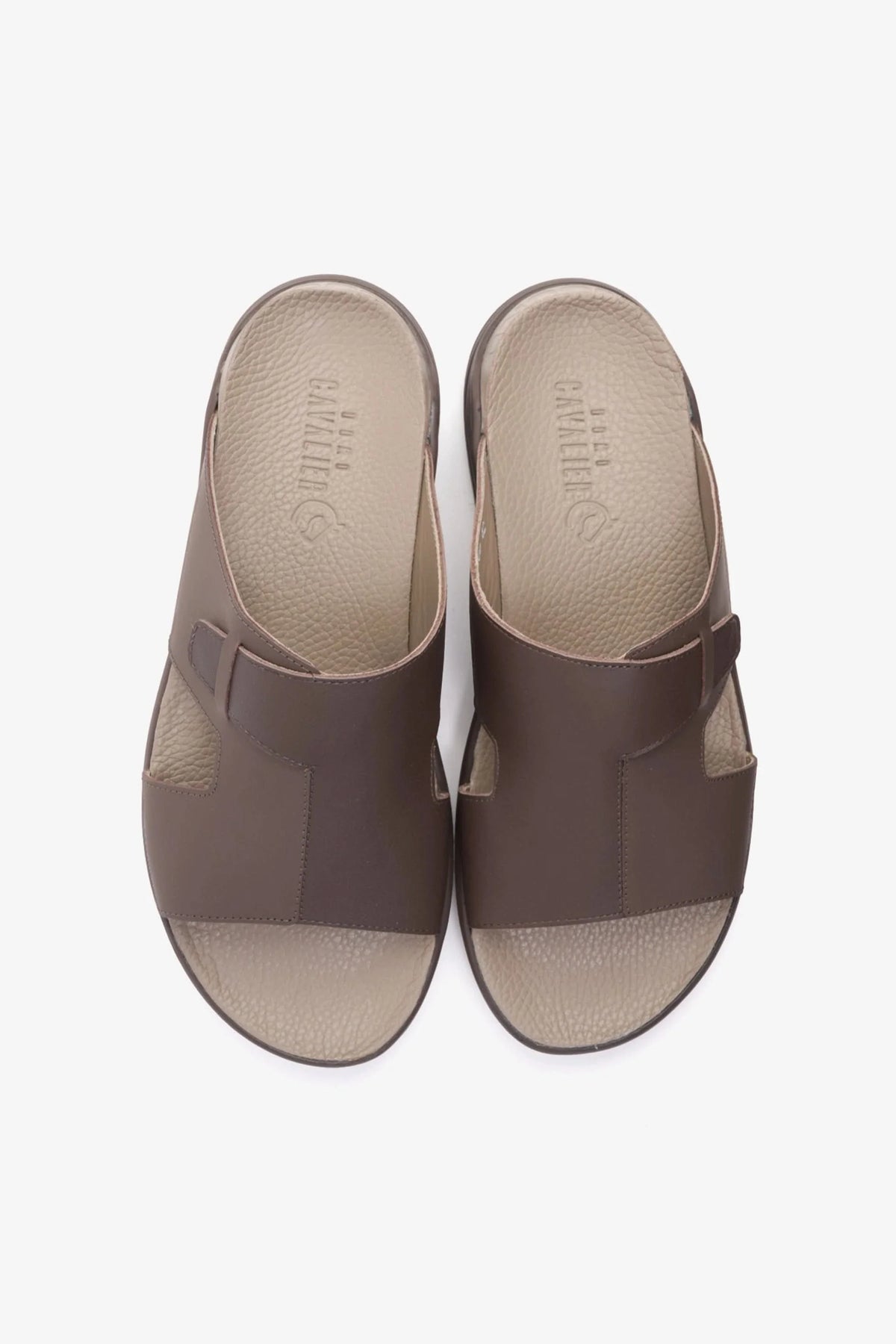 Cavalier Uomo Men's Classic Traditional Arabic Sandals Brown MSDCVSUN509 - Sole Therapy
