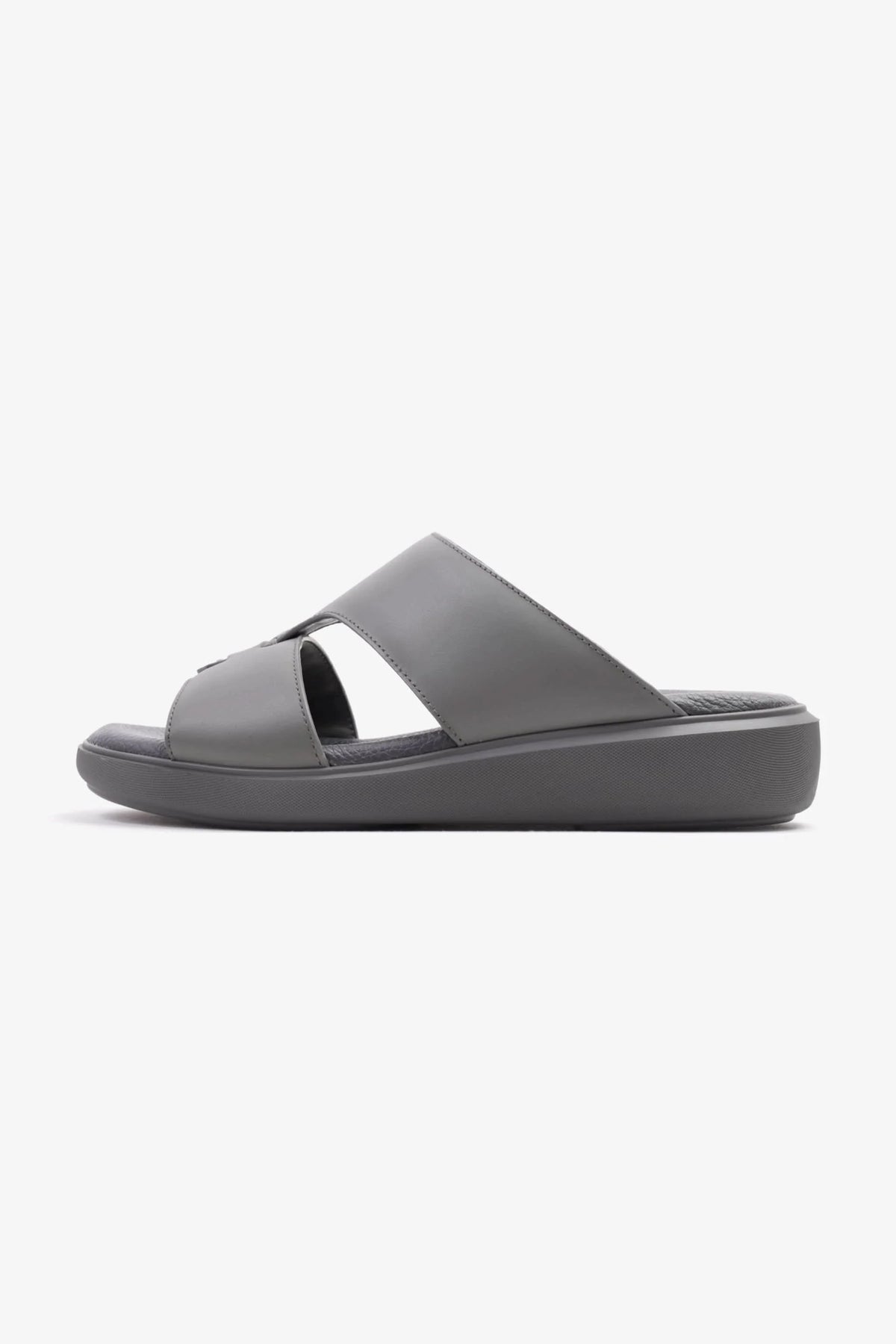 Cavalier Uomo Men's Comfortable Slip-On Sandals Grey MSDCVALP116 - Sole Therapy