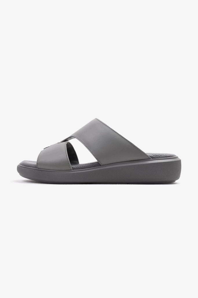 Cavalier Uomo Men's Comfortable Slip-On Sandals Grey MSDCVALP116 - Sole Therapy