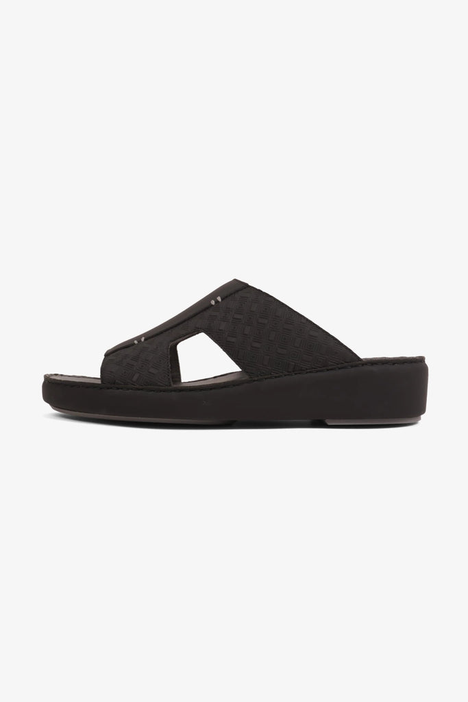 Cavalier Uomo Men's Elite Comfort Arabic Sandals Black MSDCV1116 - Sole Therapy