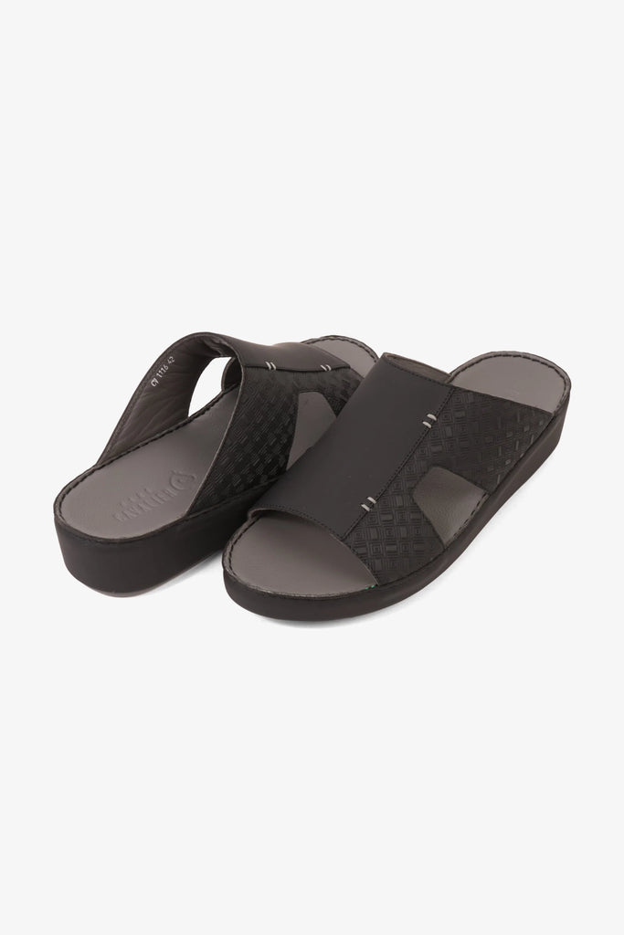 Cavalier Uomo Men's Elite Comfort Arabic Sandals Black MSDCV1116 - Sole Therapy