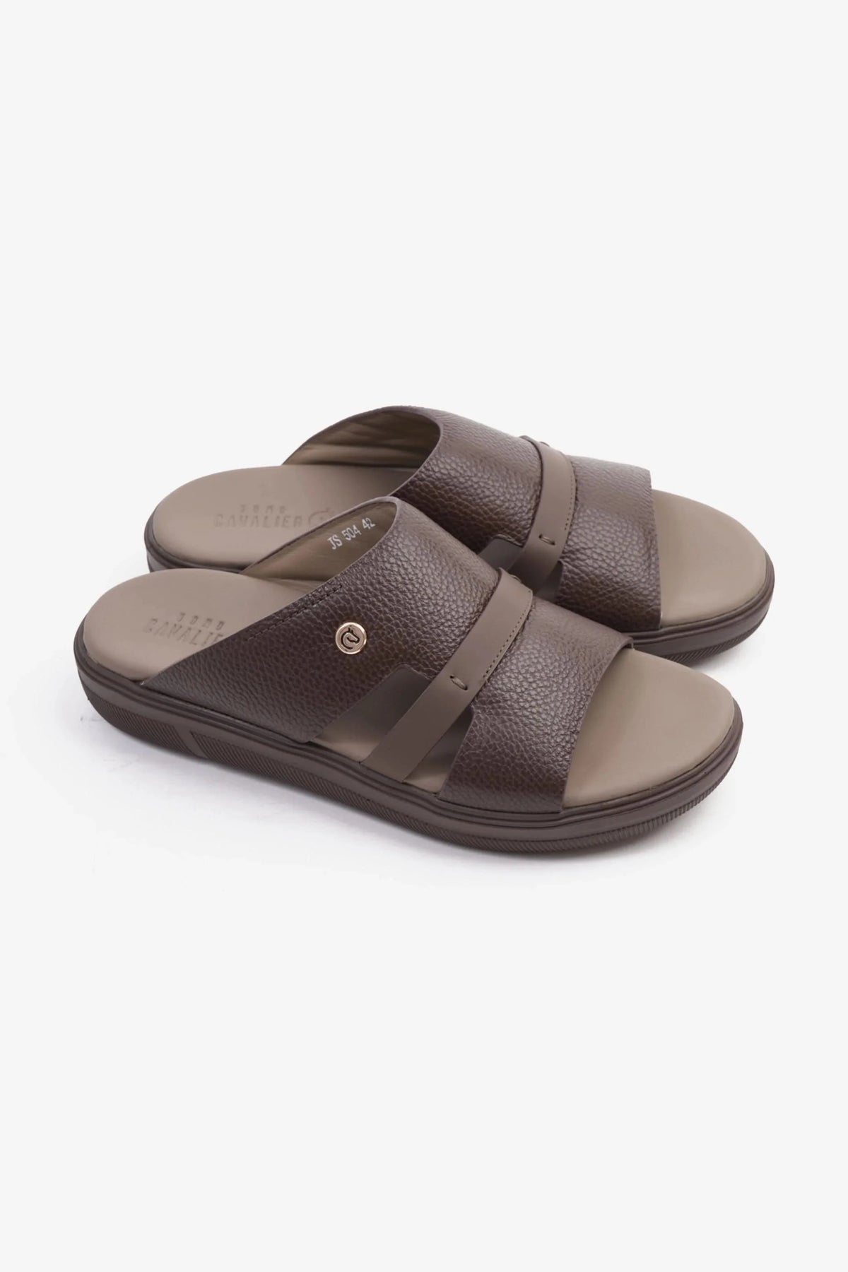 Cavalier Uomo Men's Genuine Leather Arabic Sandals Date MSDCVJS504 - Sole Therapy