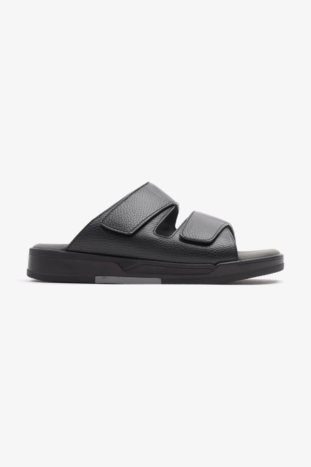 Cavalier Uomo Men's Leather Arabic Sandals Black MSDCVHAR315 - Sole Therapy