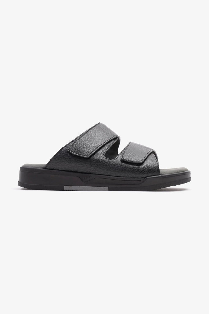 Cavalier Uomo Men's Leather Arabic Sandals Black MSDCVHAR315 - Sole Therapy