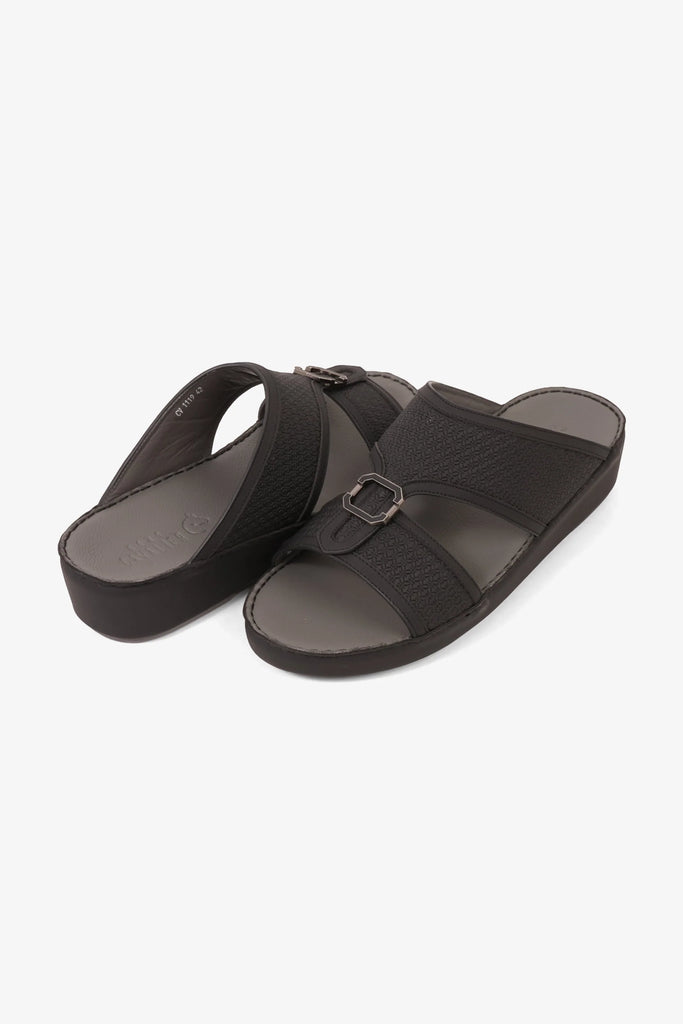 Cavalier Uomo Men's Premium Arabic Sandals Black MSDCV1119 - Sole Therapy
