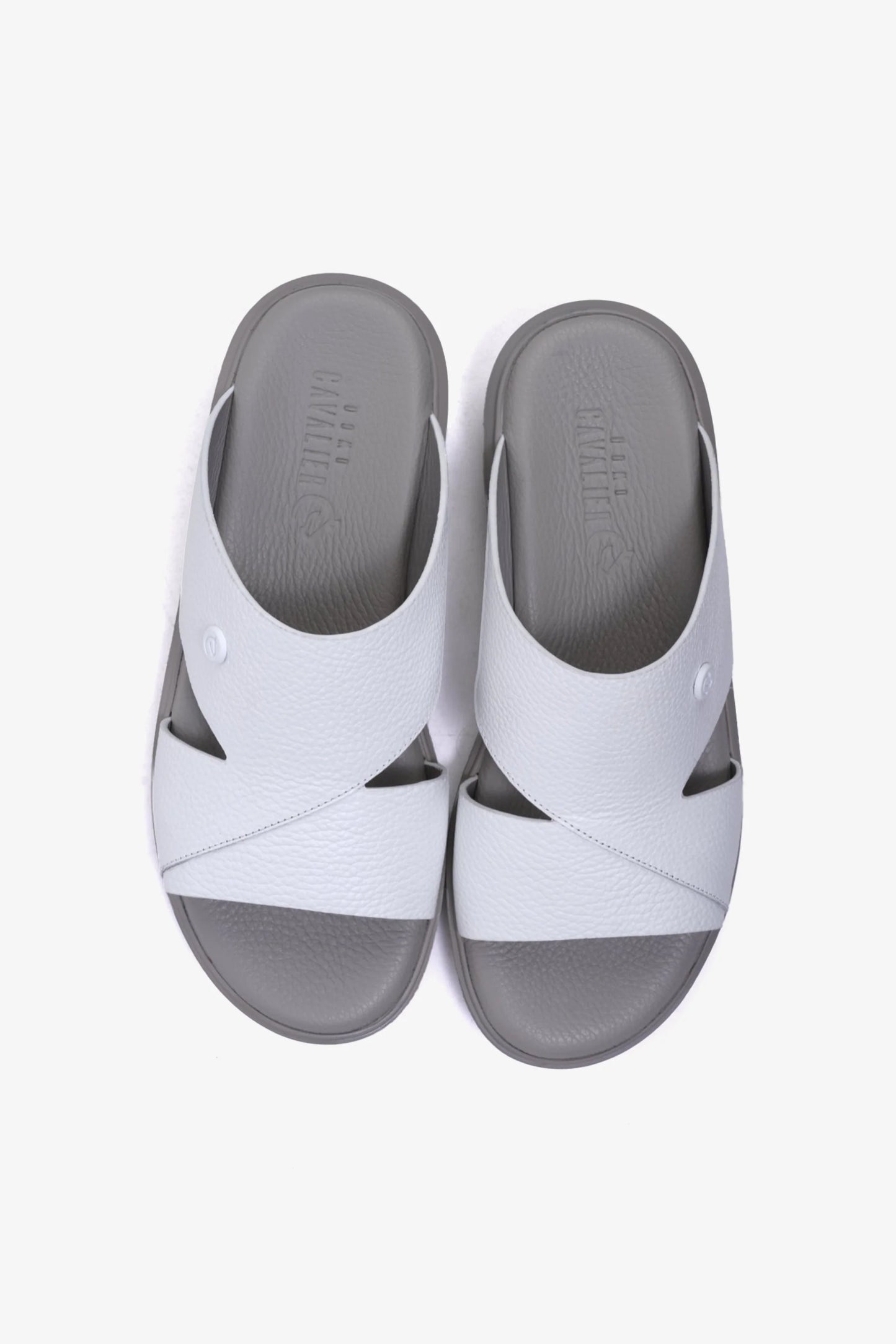 Cavalier Uomo Men's Sandals White MSDCVALP115 - Sole Therapy