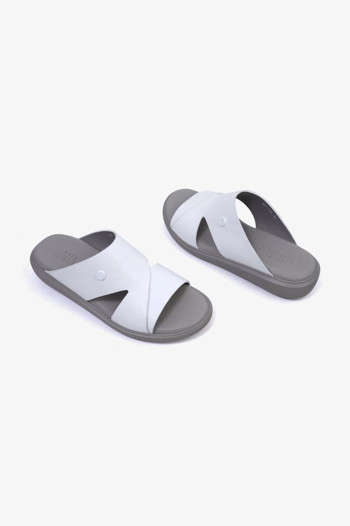 Cavalier Uomo Men's Sandals White MSDCVALP115 - Sole Therapy