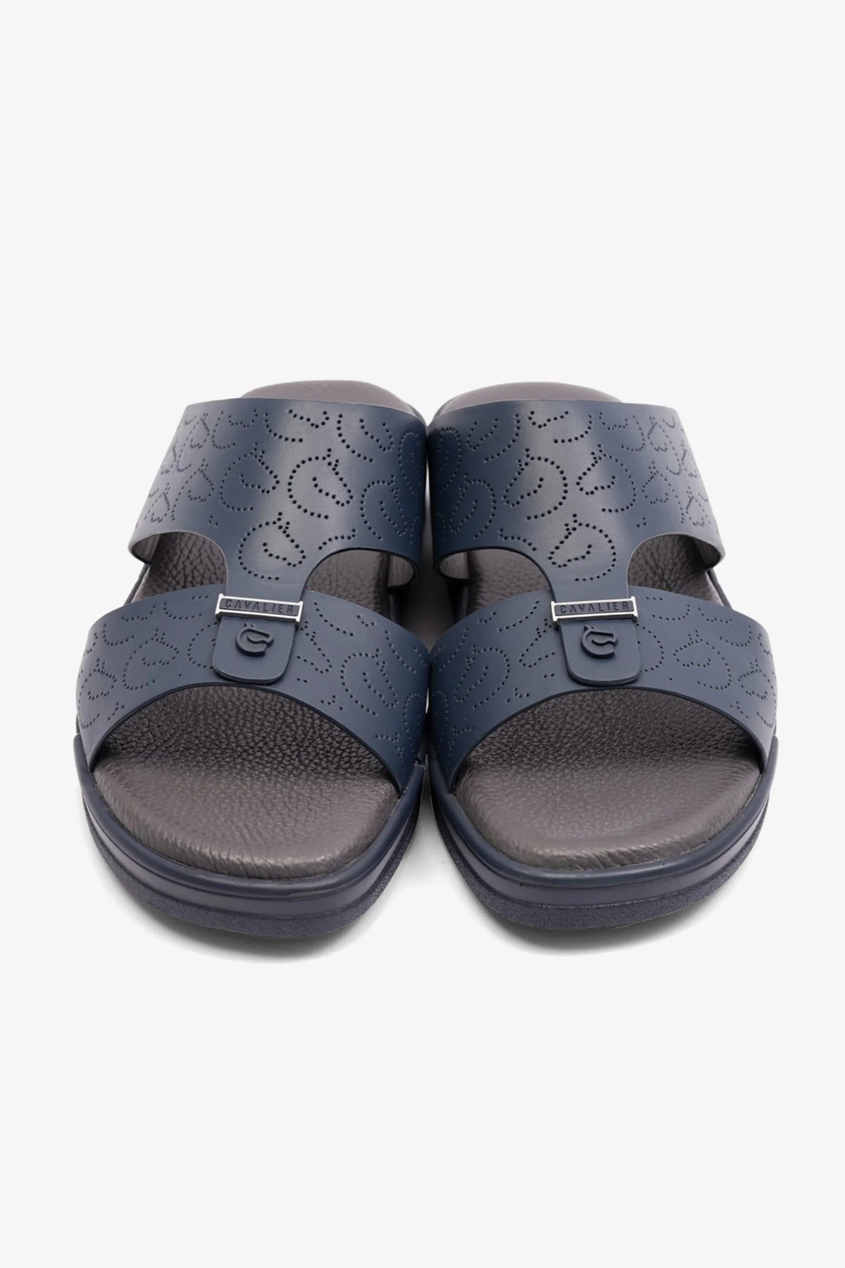 Cavalier Uomo Men's Stylish Trim Arabic Sandals Navy MSDCVHAR310 - Sole Therapy