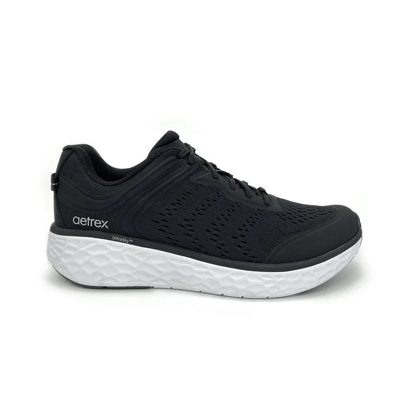 Chase Arch Support Sneakers Men Slip- On Black - Sole Therapy