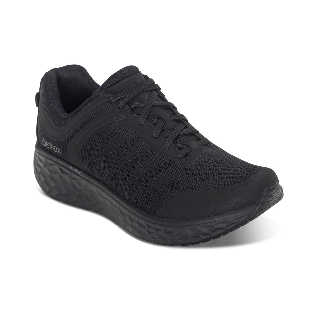 Chase Arch Support Sneakers Men Slip- On Black/Black - Sole Therapy