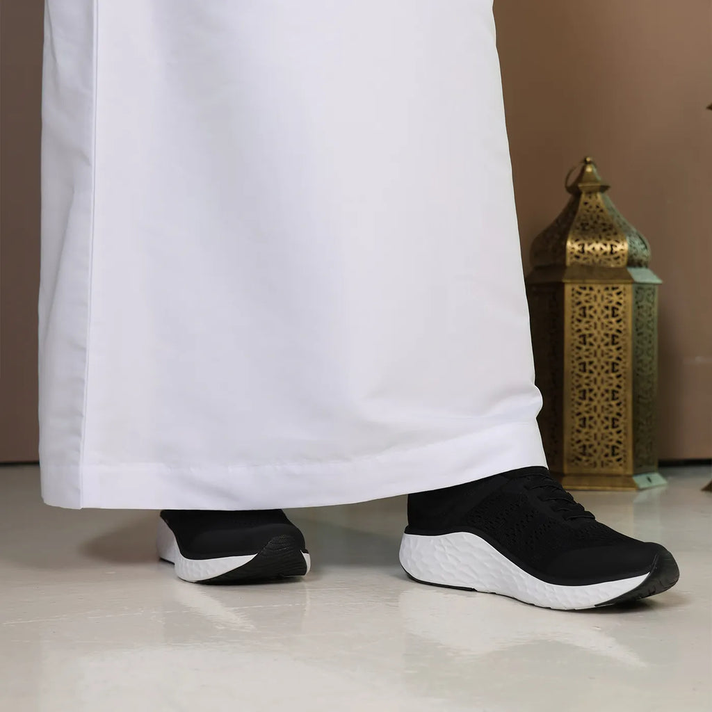 Chase Arch Support Sneakers Men Slip- On Black - Sole Therapy
