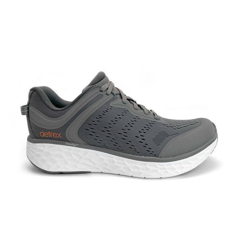 Chase Arch Support Sneakers Men Slip- On Grey - Sole Therapy