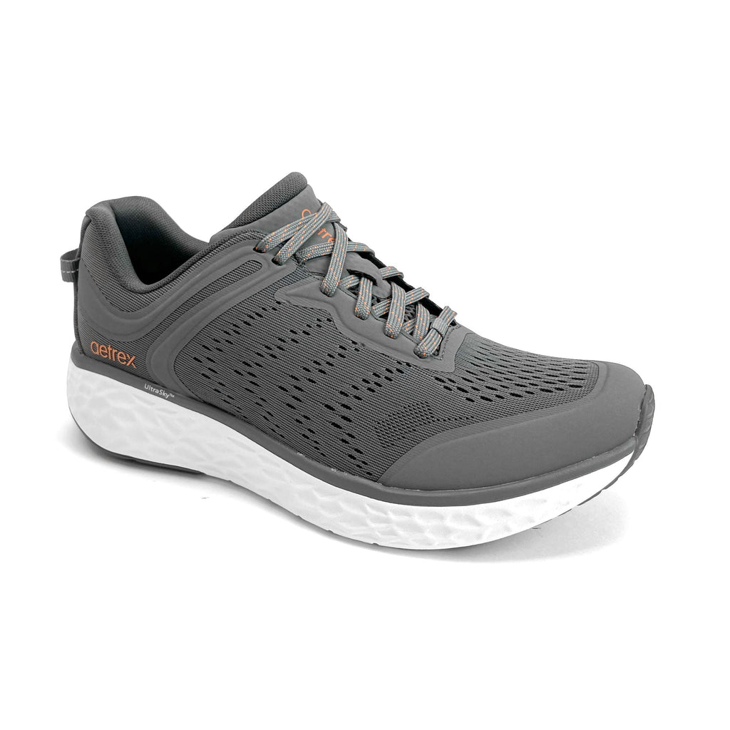 Chase Arch Support Sneakers Men Slip- On Grey - Sole Therapy