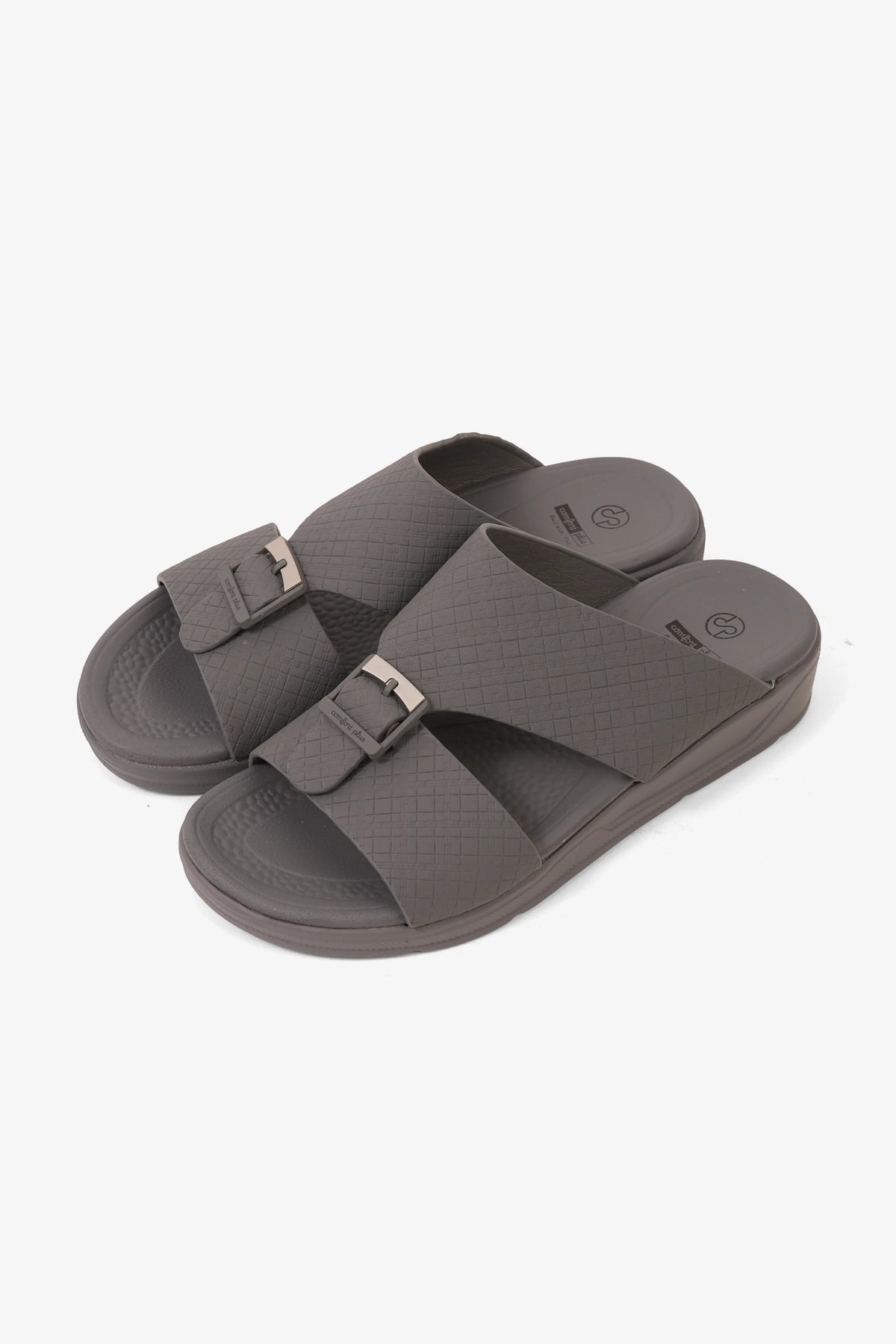 Comfort Plus Boys' Classic Arabic Sandals Grey BSDGBCPBY2201 - Sole Therapy