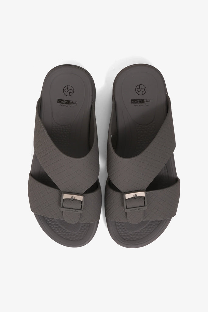 Comfort Plus Boys' Classic Arabic Sandals Grey BSDGBCPBY2201 - Sole Therapy