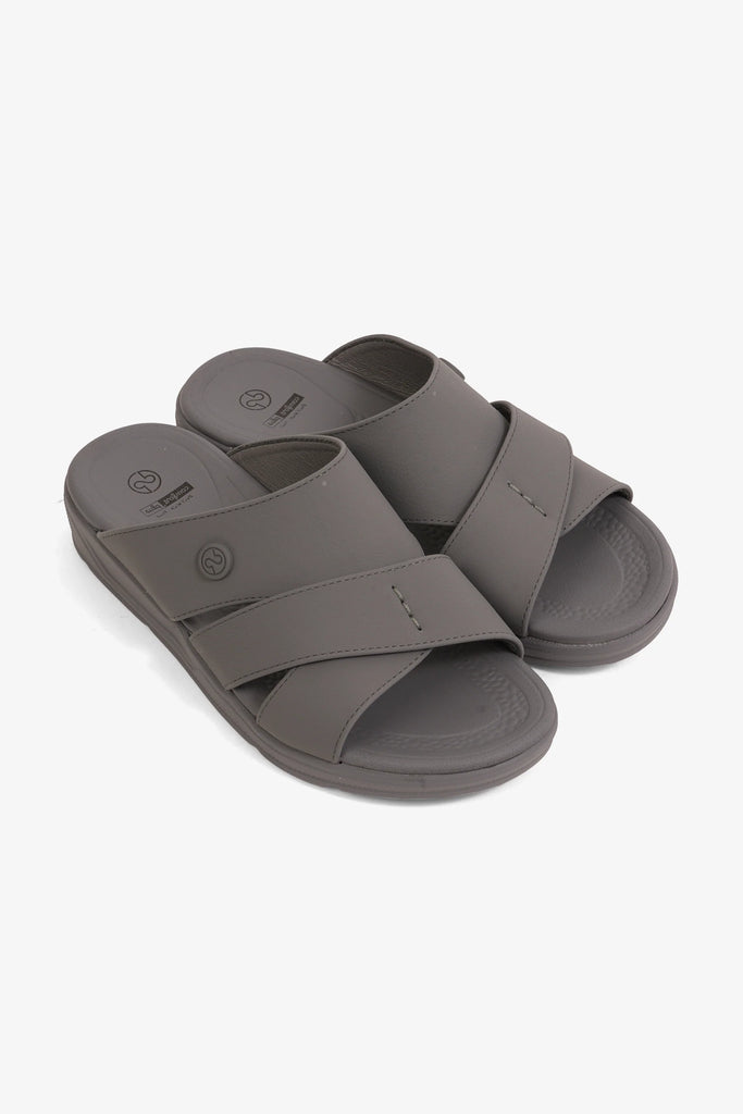 Comfort Plus Boys' Comfort Arabic Sandals Grey BSDGBCPBY2202 - Sole Therapy