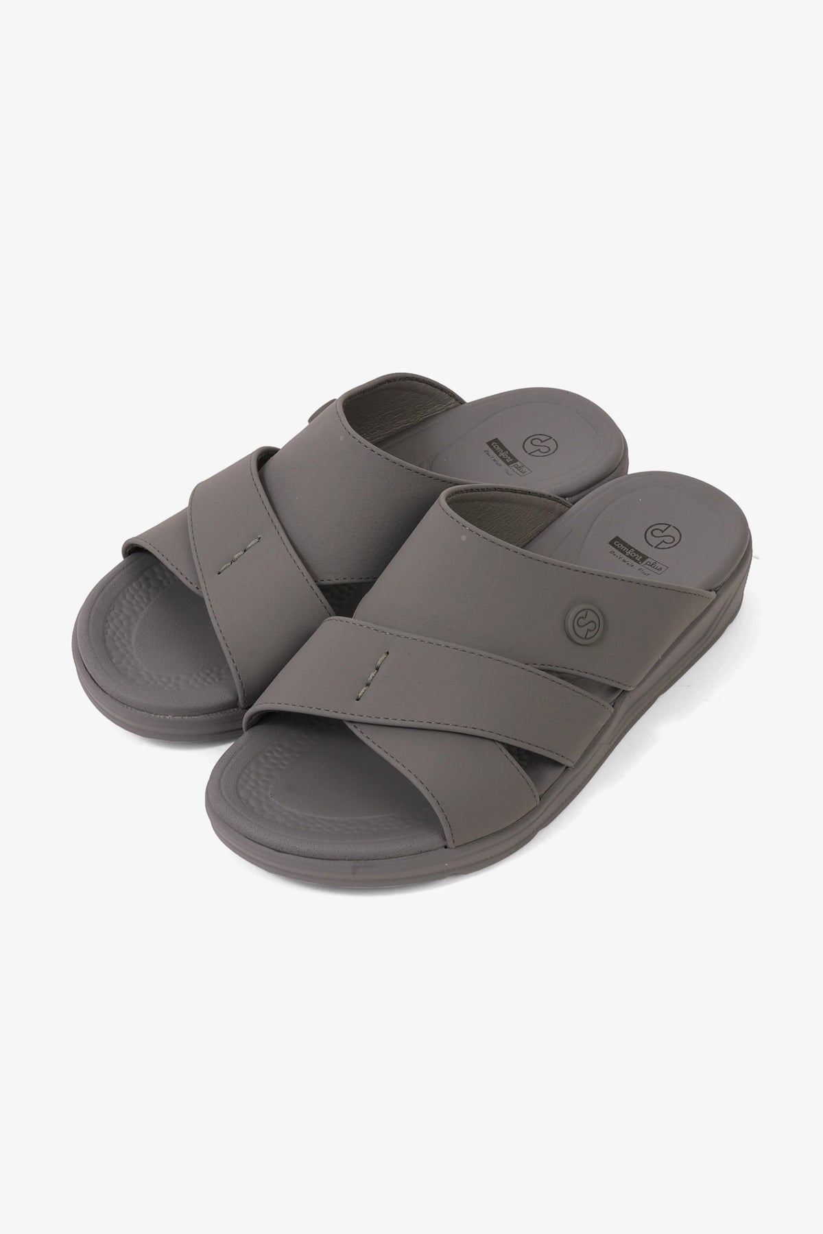Comfort Plus Boys' Comfort Arabic Sandals Grey BSDGBCPBY2202 - Sole Therapy