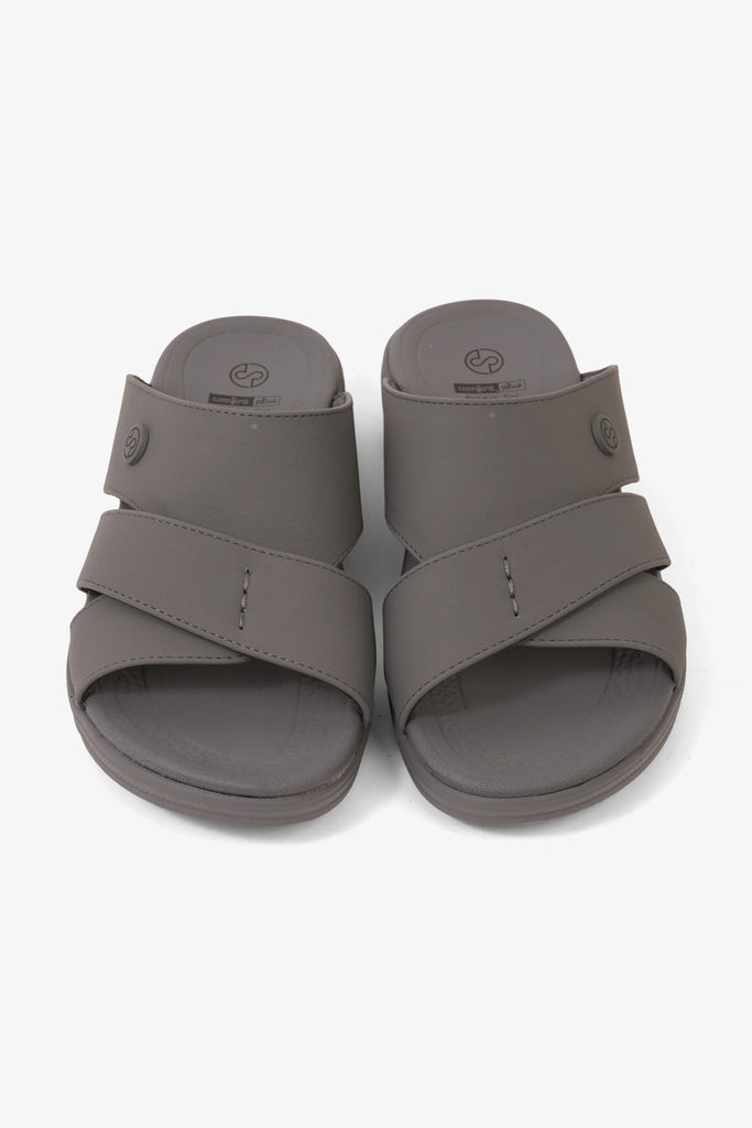 Comfort Plus Boys' Comfort Arabic Sandals Grey BSDGBCPBY2202 - Sole Therapy