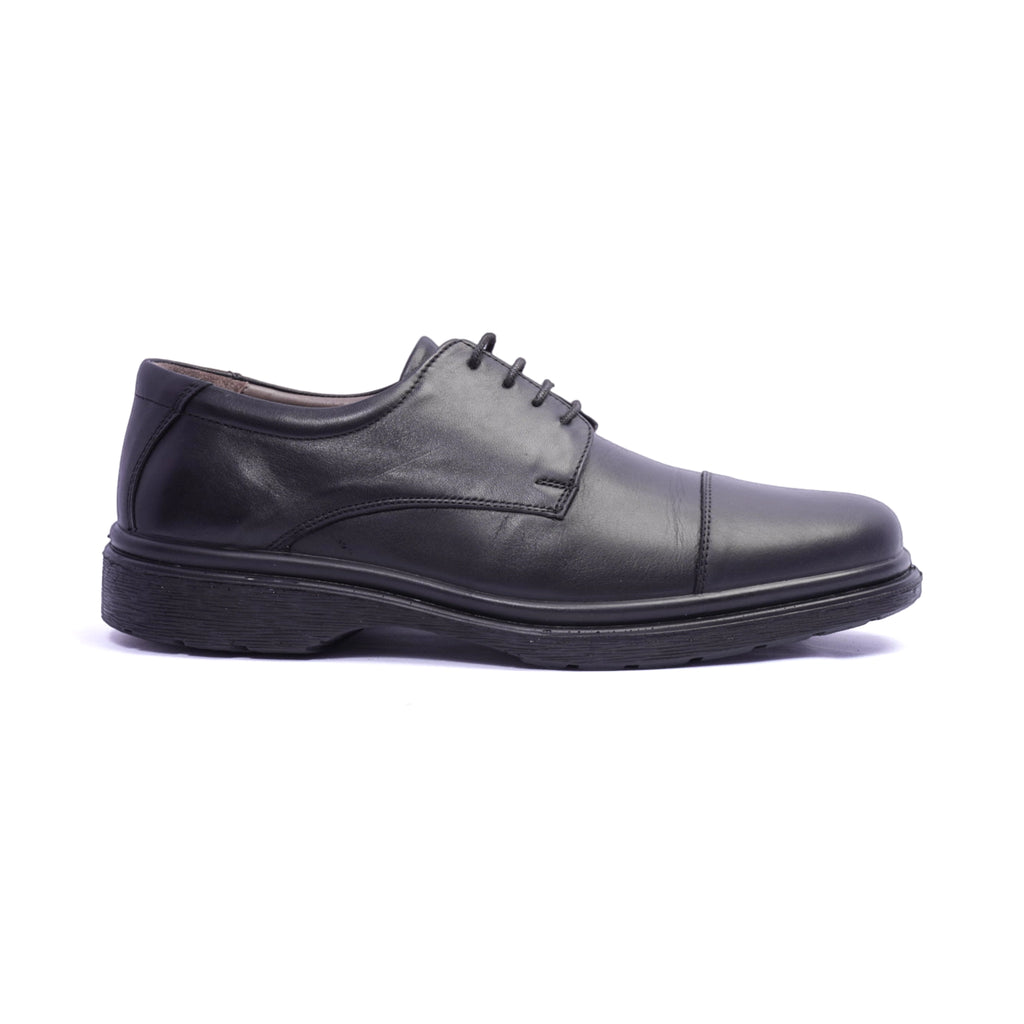 Comfort Plus Classic Formal Dress Shoes For Men's Black - Sole Therapy