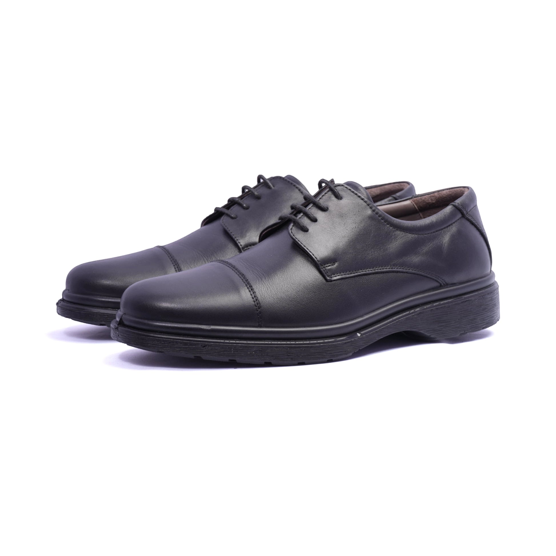 Comfort Plus Classic Formal Dress Shoes For Men's Black - Sole Therapy