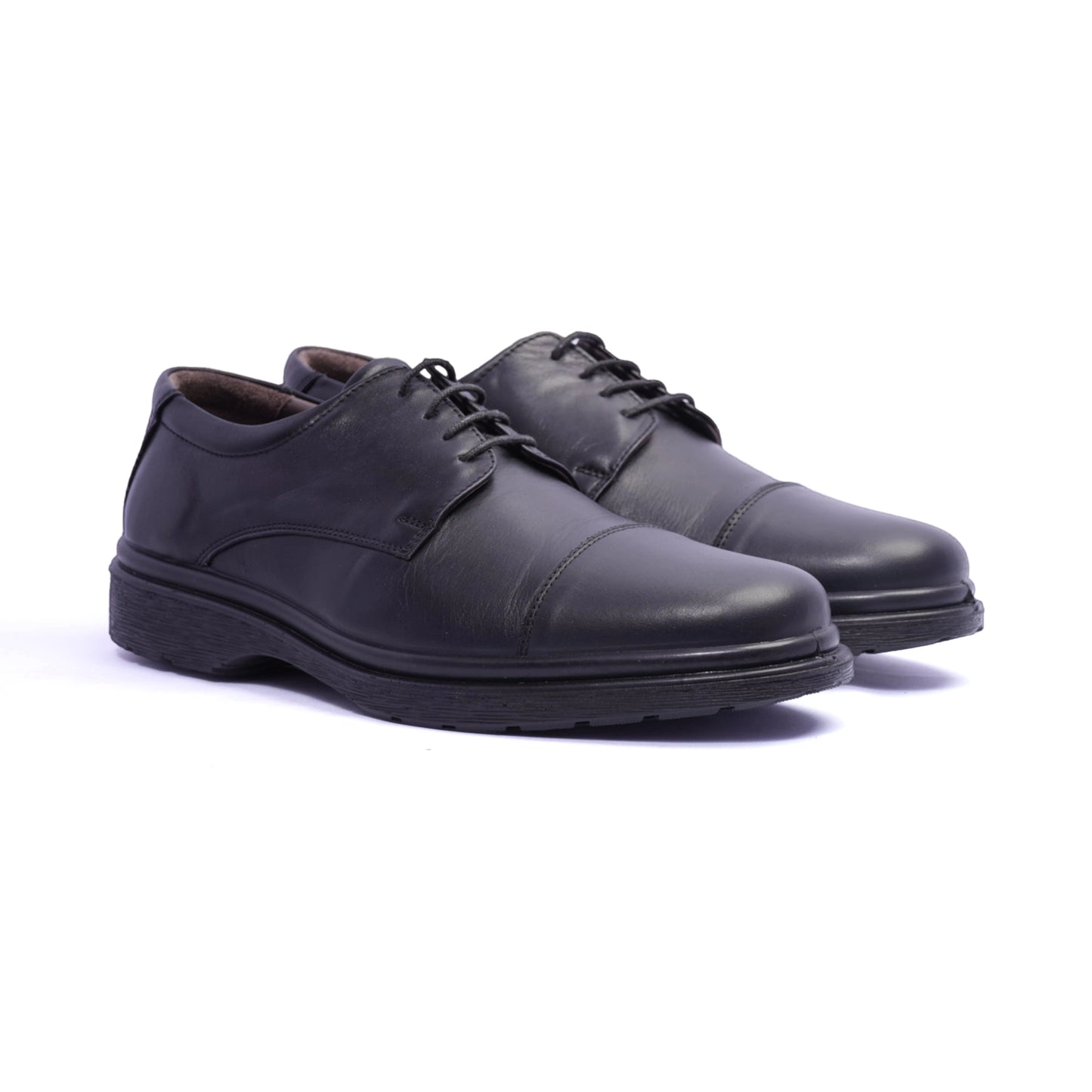 Comfort Plus Classic Formal Dress Shoes For Men's Black - Sole Therapy