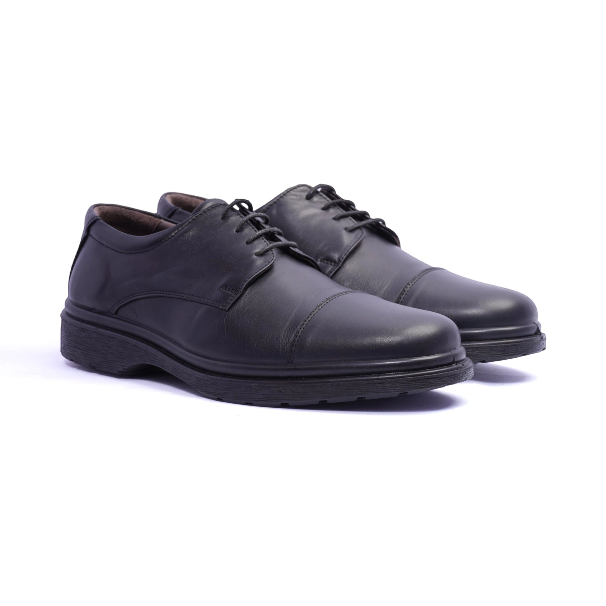 Comfort Plus Classic Formal Dress Shoes For Men's Black - Sole Therapy