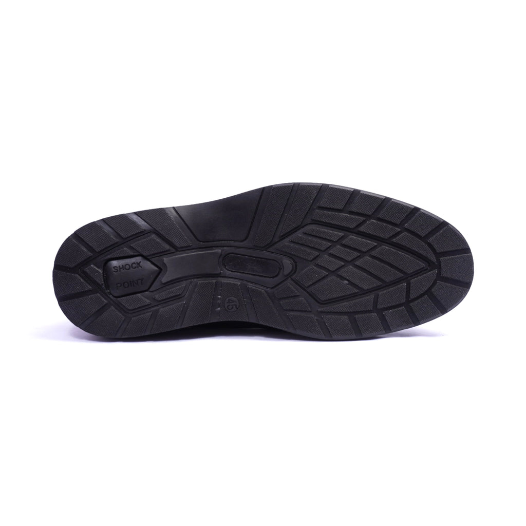 Comfort Plus Classic Formal Dress Shoes For Men's Black - Sole Therapy