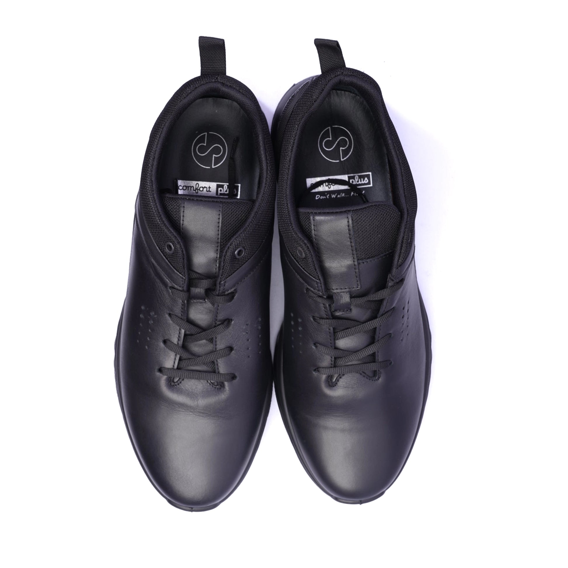 Comfort Plus Classic Men's Sneakers Black - Sole Therapy
