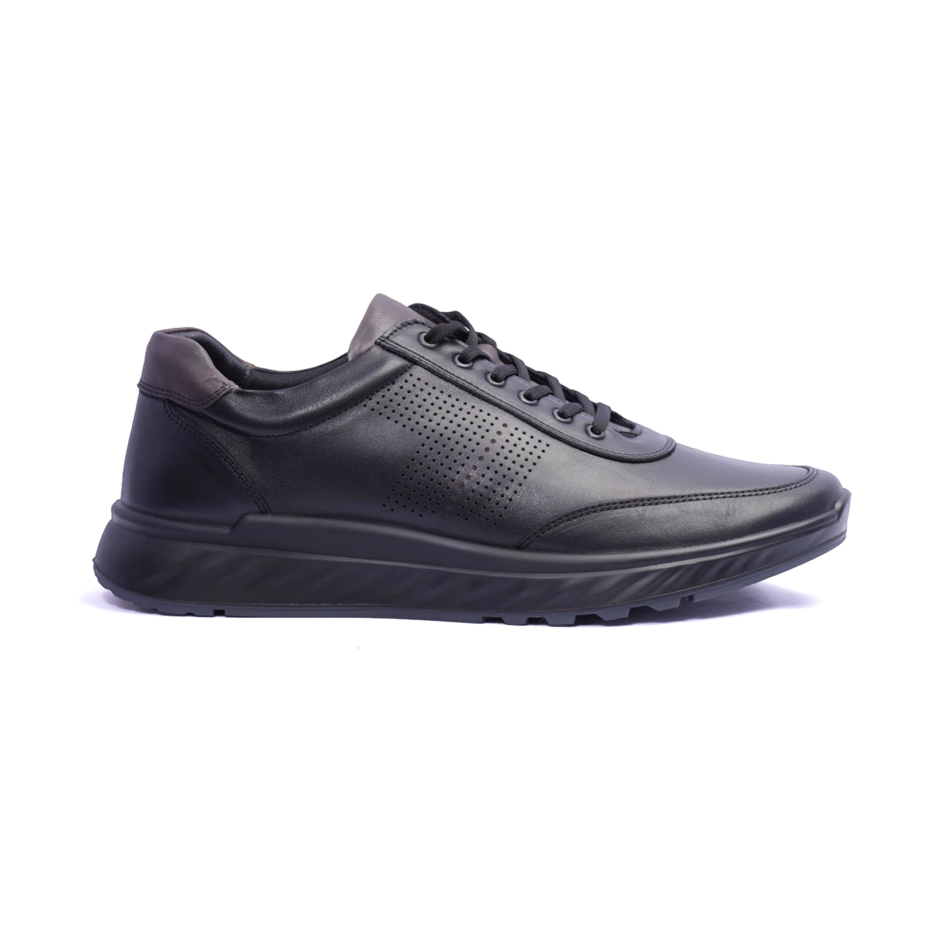 Comfort Plus Classic Pair Lace-Up Sneakers Black - Sole Therapy