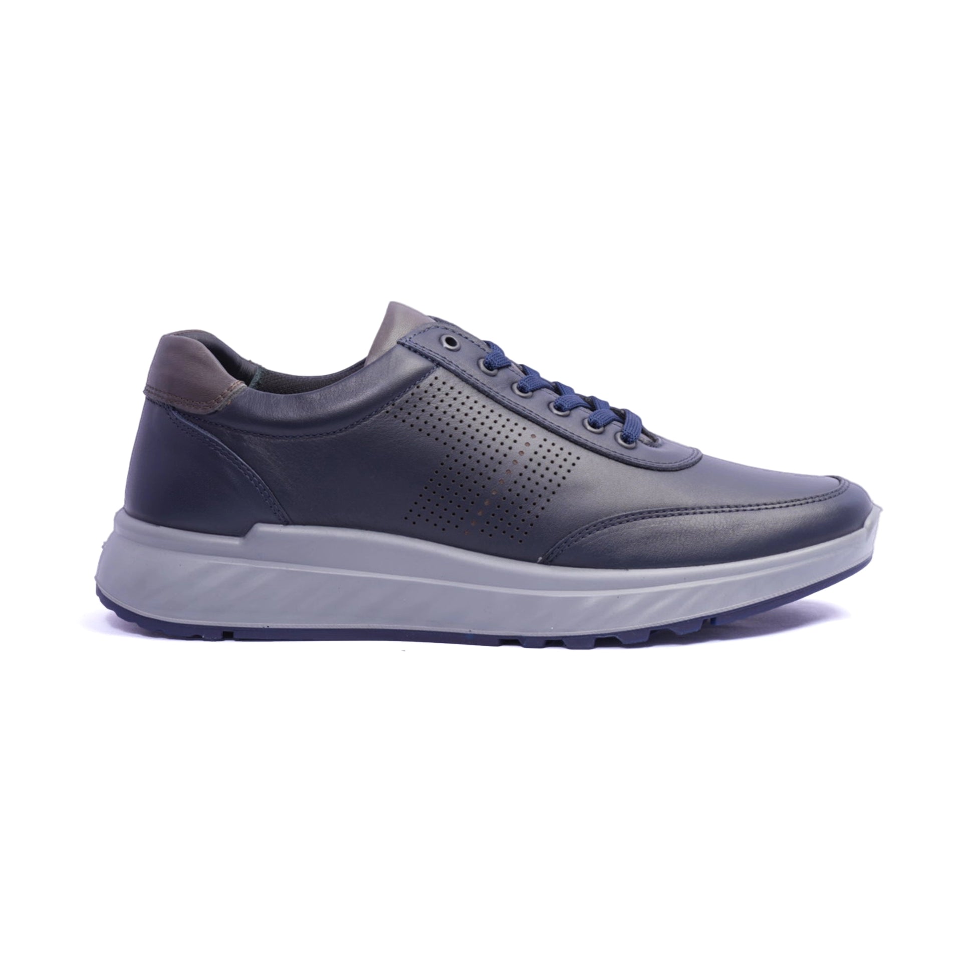 Comfort Plus Classic Pair Lace-Up Sneakers Navy - Sole Therapy
