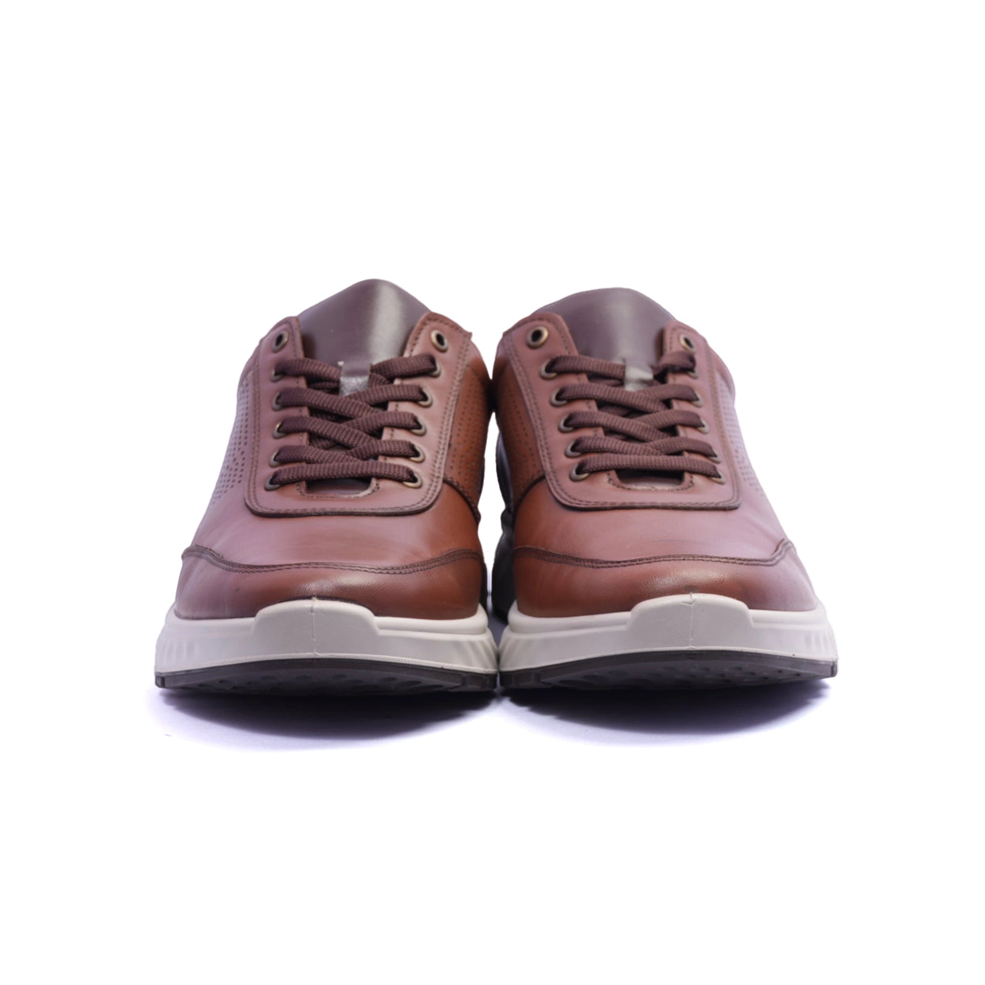 Comfort Plus Classic Pair Lace-Up Sneakers Tan - Sole Therapy